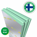 Poliuretano plok&scaron;tė Finnfoam FF-PIR ALK, frezuota, 50x600x2400 mm