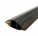 Universalus sujungimo profilis Isik Click, 4-10 mm, plastikinis, bronzinis