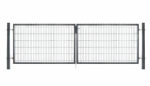 Vartai, 3D segmento užpildu, dvivėriai, 4000x1530 mm