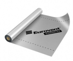 Garo izoliacinė plėvelė Eurovent STANDART ALU 90 gr/m&sup2;, 1,5 m. x 50 m. = 75 m&sup2;