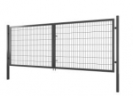 Vartai, 2D segmento užpildu, dvivėriai, 4000x1730 mm