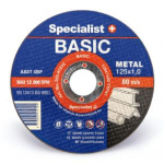 Met.pj. diskas BASIC 125x1x22 mm
