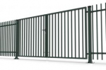 Varstomi vartai, strypelio 20x20 užpildu, 1500x5000 mm