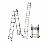 Aliuminės teleskopinės kopėčios 78-378 cm (12 pakopų) SNAPIT