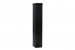 Stulpas tvorai 80x80 mm, H3,0 m, sienelė: 2,0 mm, su dangteliu