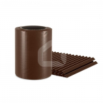 Tvoros segmento juosta MIKKO 190 mm x 35 m + 28 vnt. laikiklių (450 g/m&sup2;), PVC (paskutiniai vienetai)