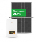 Saulės modulių ir trifazio inverterio komplektas, 7kW