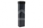 Stulpas tvorai 60x40 mm, H3 m, sienelė: 1,2 mm, su PVC laikikliu