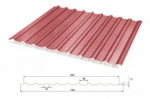 Trapecinis profilis T-18 RAL3009