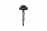 Dažytas apvalios galvutės savigręžis su tarpine 4,8x35, Torx