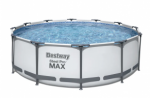 Karkasinis baseinas STEEL PRO MAX su priedais, 366x100 cm, 56418
