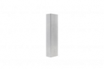 Stulpas tvorai 60x40 mm, H2,0 m, sienelė: 1,2 mm, ZN, be dangtelio