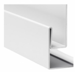 Hardie VL profilis aplink langus, aliuminis, 3 m