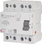 AC Srovės nuotėkio rėlė &ndash; 40A, 100mA, A tipas, ETI