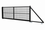 Stumdomi vartai 4000x1200 mm, 5 mm segmento užpildu, UNIVERSALŪS