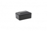 Dangtelis stulpui 60x60 mm, PVC, juodas