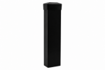 Stulpas tvorai 80x60 mm, H2,0 m, sienelė: 3 mm, su PVC laikikliu