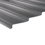 MK PC DIAMOND TILE EFFECT čerpinė polikarbonato danga, 9&deg;, pilka, 2, 3 m