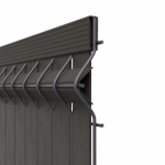 WPC vertikalios tvoros lentjuostės, 1230 mm