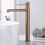 Auk&scaron;tas praustuvo mai&scaron;ytuvas Imex Line PVD braižyto vario spalvos