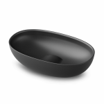 Pastatomas praustuvas Paa Bella 65 cm grafito spalvos