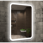 Veidrodis su led ap&scaron;vietimu ALEM 60x80x2,5cm