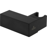 Juodas kvadratinis du&scaron;elio laikiklis