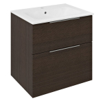 Vonios spintelė su praustuvu CIRASA 61x46,5 cm sendintos pu&scaron;ies spalvos