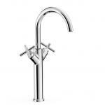 Tres MONTBLANC auk&scaron;tas mai&scaron;ytuvas praustuvui chromo spalvos