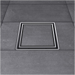 Trapas ACO Easy Flow su vir&scaron;utine dalimi plytelei įklijuoti