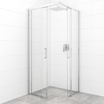 Chromo spalvos du&scaron;o kabina SAT TEX BB 90x90 cm