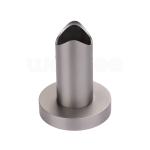 Adapteris WOBBEE BURTON Braižyto nikelio spalvos, W-BA50-BNI