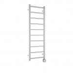 Elektrinis džiovintuvas METRO LIGHT 40x114cm chromuotas su tenu de&scaron;ininis paslėptu montavimu