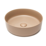 &Scaron;viesiai rudas matinis pastatomas praustuvas SAT Infinitio 39x9,5 cm