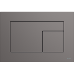 TeceVelvet antracito matinės spalvos vandens nuleidimo mygtukas