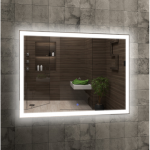 Veidrodis su led ap&scaron;vietimu MOUR 100x65x2,5CM