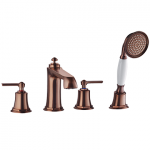 Sendinto vario spalvos 4 dalių vonios mai&scaron;ytuvas Omnires Armance