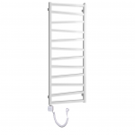 Elektrinis rank&scaron;luosčių džiovintuvas Terma Zigzag 500x1310mm, baltas kairinis su laidu