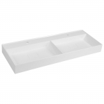 Dvigubas praustuvas Sapho GODIVA, lieto akmens 119x44cm