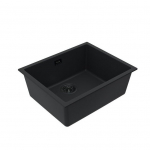 Akmens masės plautuvė Alveus OMNI 30 Black Edition juodos matinės spalvos