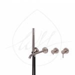 BRUMA Leaf nikelio spalvos  potinkinis vonios mai&scaron;ytuvas