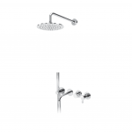 BRUMA Leaf potinkinė vonios sistema chromo spalvos