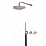 BRUMA Leaf potinkinė du&scaron;o sistema nikelio spalvos