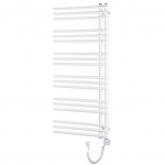 Elektrinis rank&scaron;luosčių džiovintuvas POSEIDON 450x1140mm baltas de&scaron;ininis su tenu su laidu