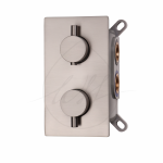 BRUMA HydroTherm termostatinis potinkinis du&scaron;o mai&scaron;ytuvas nikeliio spalvos