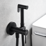 Imex Genova potinikinis bidė mai&scaron;ytuvas juodos matinės spalvos