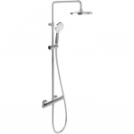Villeroy&Boch Universal Showers vir&scaron;tinkinė termostatinė du&scaron;o sistema, chromo spalvos