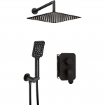 Juoda potinkinė du&scaron;o sistema Deante Alpinia