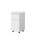 Vonios spintelė PAVIA 40x75,8x43 cm balta matinė de&scaron;ininė