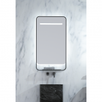 LEDIMEX Concept veidrodis su Led ap&scaron;vietimu ir belaidžio įkrovimo stotele 50x90cm